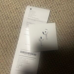 Apple AirPods with White Charging Case